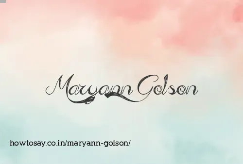 Maryann Golson