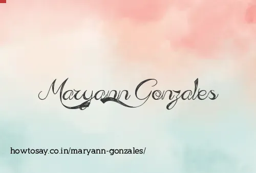 Maryann Gonzales