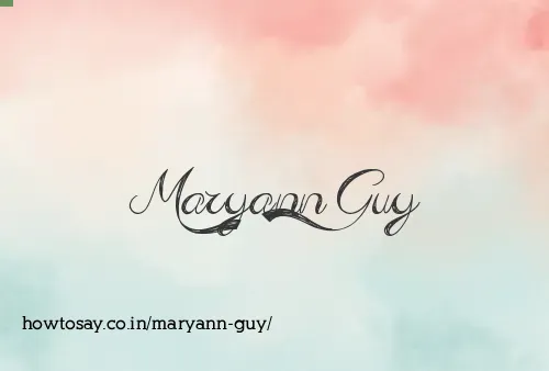 Maryann Guy