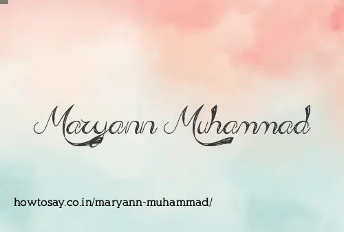 Maryann Muhammad