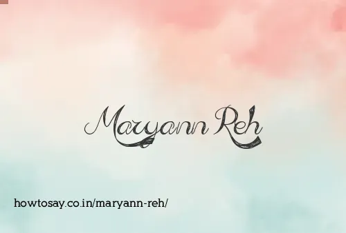 Maryann Reh