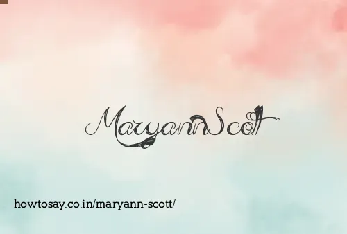 Maryann Scott