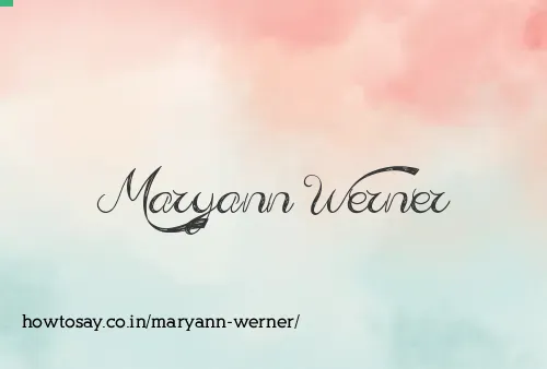 Maryann Werner
