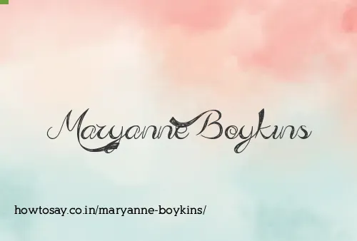 Maryanne Boykins