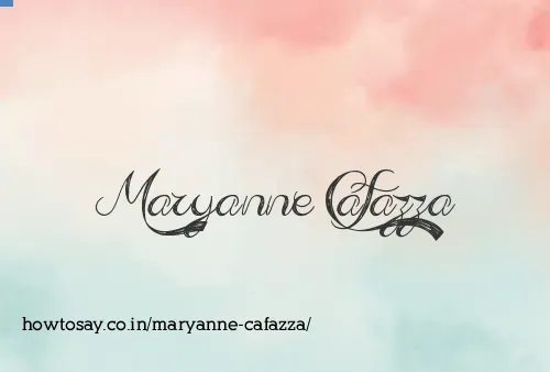 Maryanne Cafazza