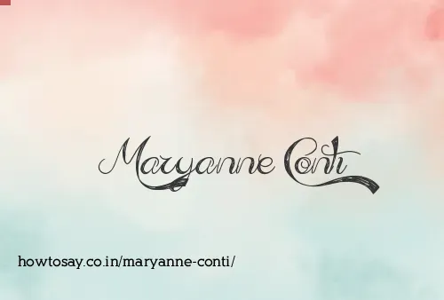 Maryanne Conti