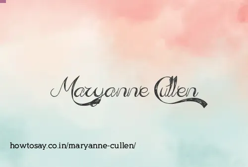 Maryanne Cullen