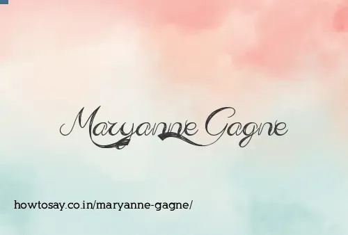 Maryanne Gagne