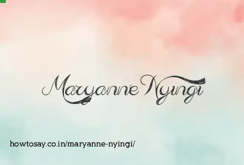 Maryanne Nyingi