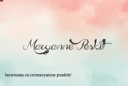 Maryanne Poskitt
