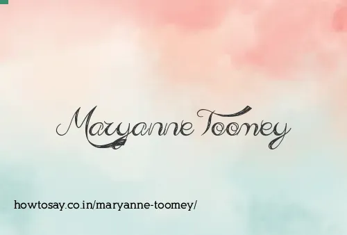 Maryanne Toomey