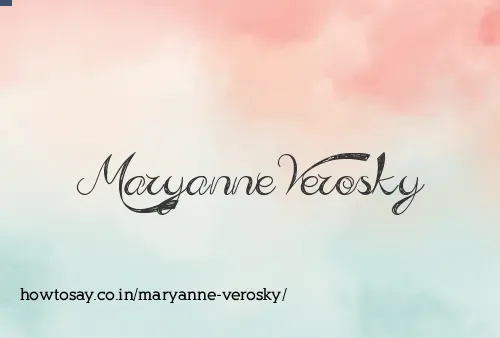 Maryanne Verosky