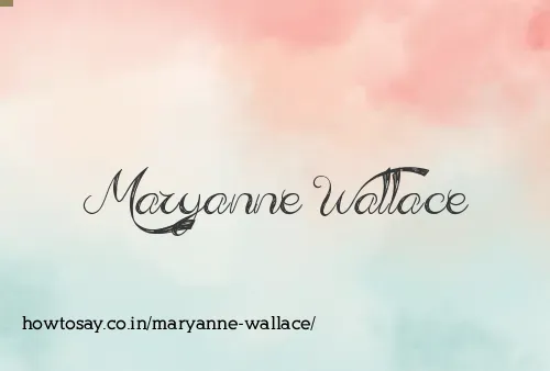 Maryanne Wallace