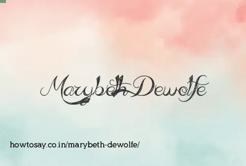 Marybeth Dewolfe