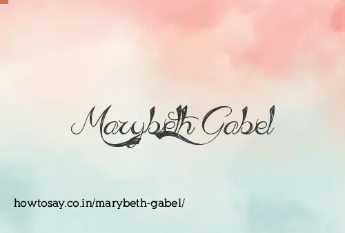 Marybeth Gabel