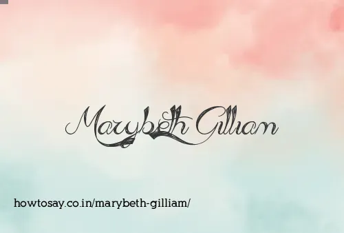 Marybeth Gilliam