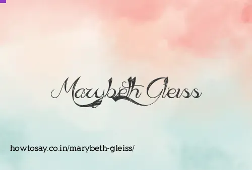 Marybeth Gleiss