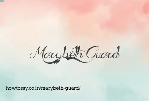 Marybeth Guard