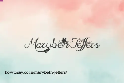 Marybeth Jeffers