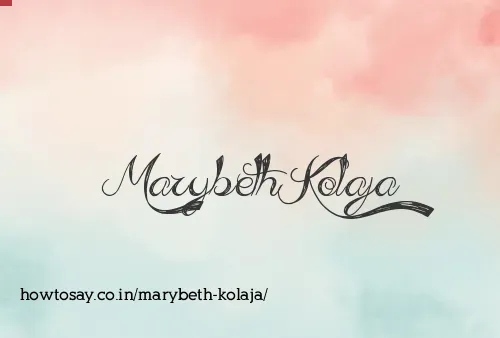 Marybeth Kolaja