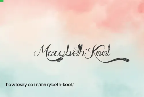Marybeth Kool