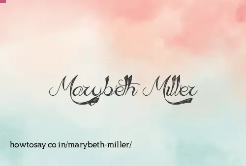 Marybeth Miller