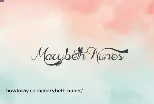 Marybeth Nunes