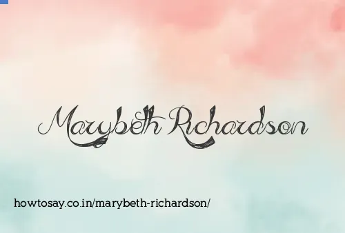 Marybeth Richardson