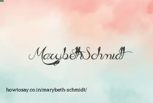Marybeth Schmidt
