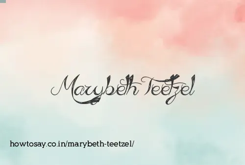 Marybeth Teetzel