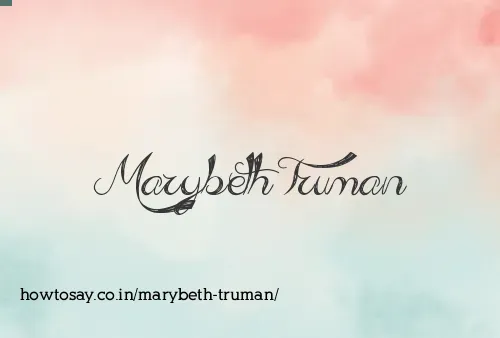 Marybeth Truman