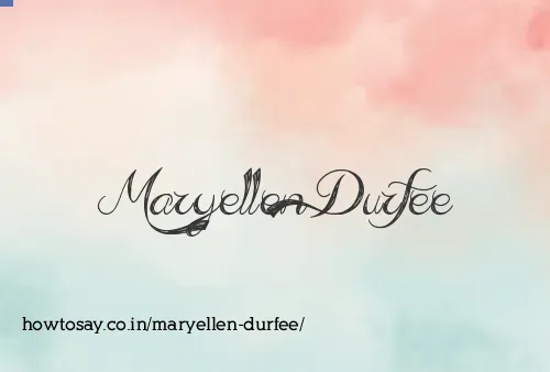 Maryellen Durfee