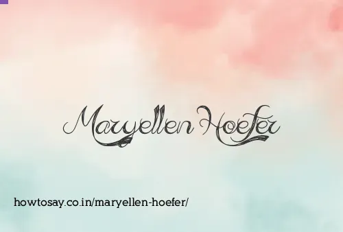 Maryellen Hoefer