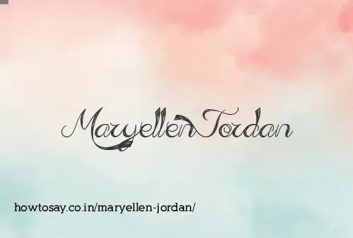 Maryellen Jordan