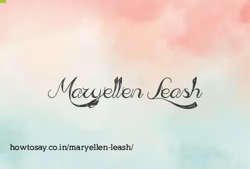 Maryellen Leash