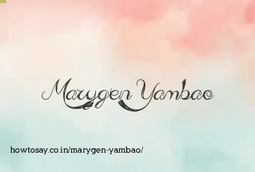 Marygen Yambao