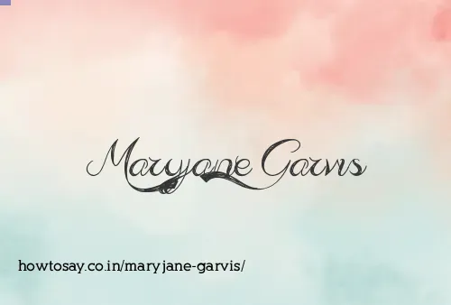 Maryjane Garvis