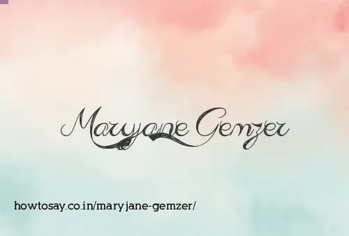 Maryjane Gemzer