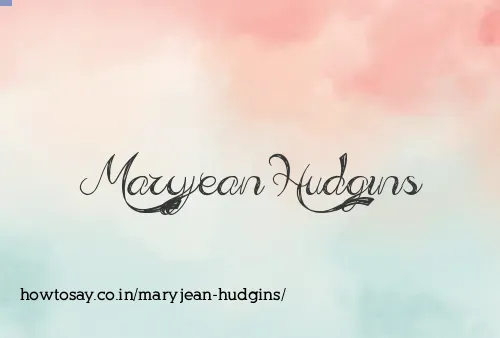 Maryjean Hudgins