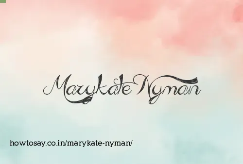 Marykate Nyman