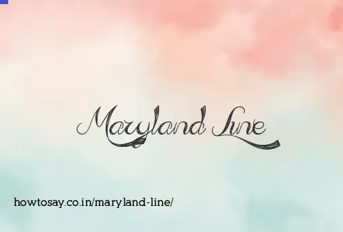 Maryland Line