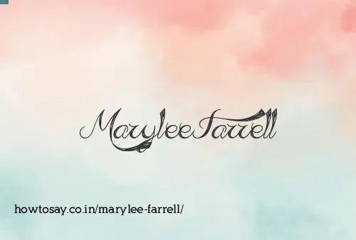 Marylee Farrell