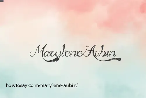 Marylene Aubin