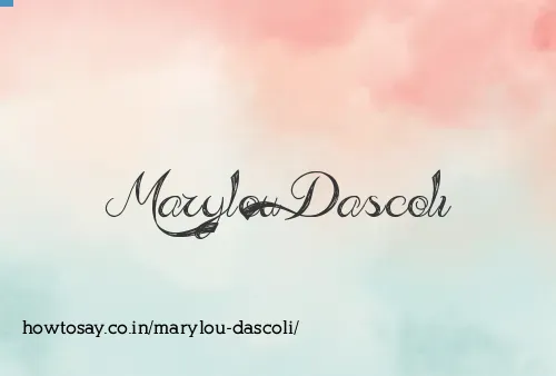 Marylou Dascoli