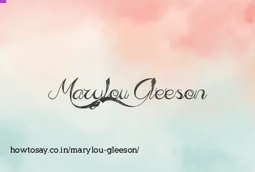 Marylou Gleeson