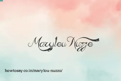 Marylou Nuzzo