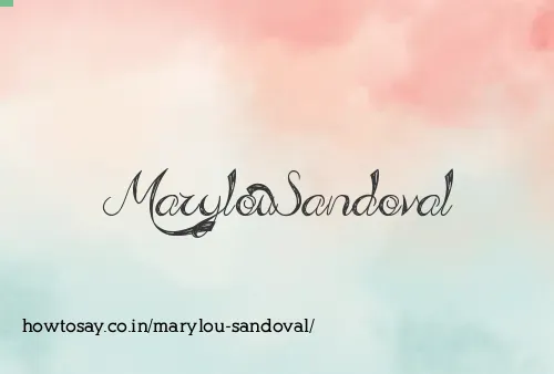 Marylou Sandoval