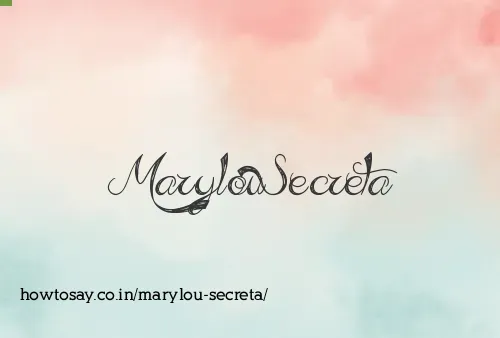 Marylou Secreta