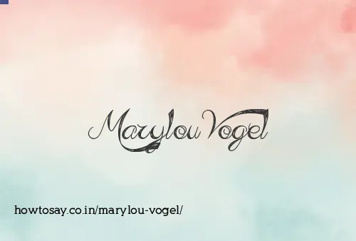 Marylou Vogel