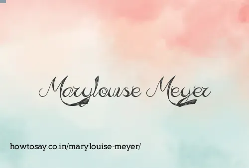 Marylouise Meyer